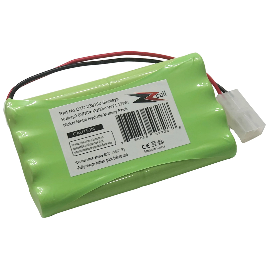 ZZcell High Capacity Replacement Hobby Battery for RC Cars with Standard Tamiya Connectors Ni-MH 9.6V 2200mAh