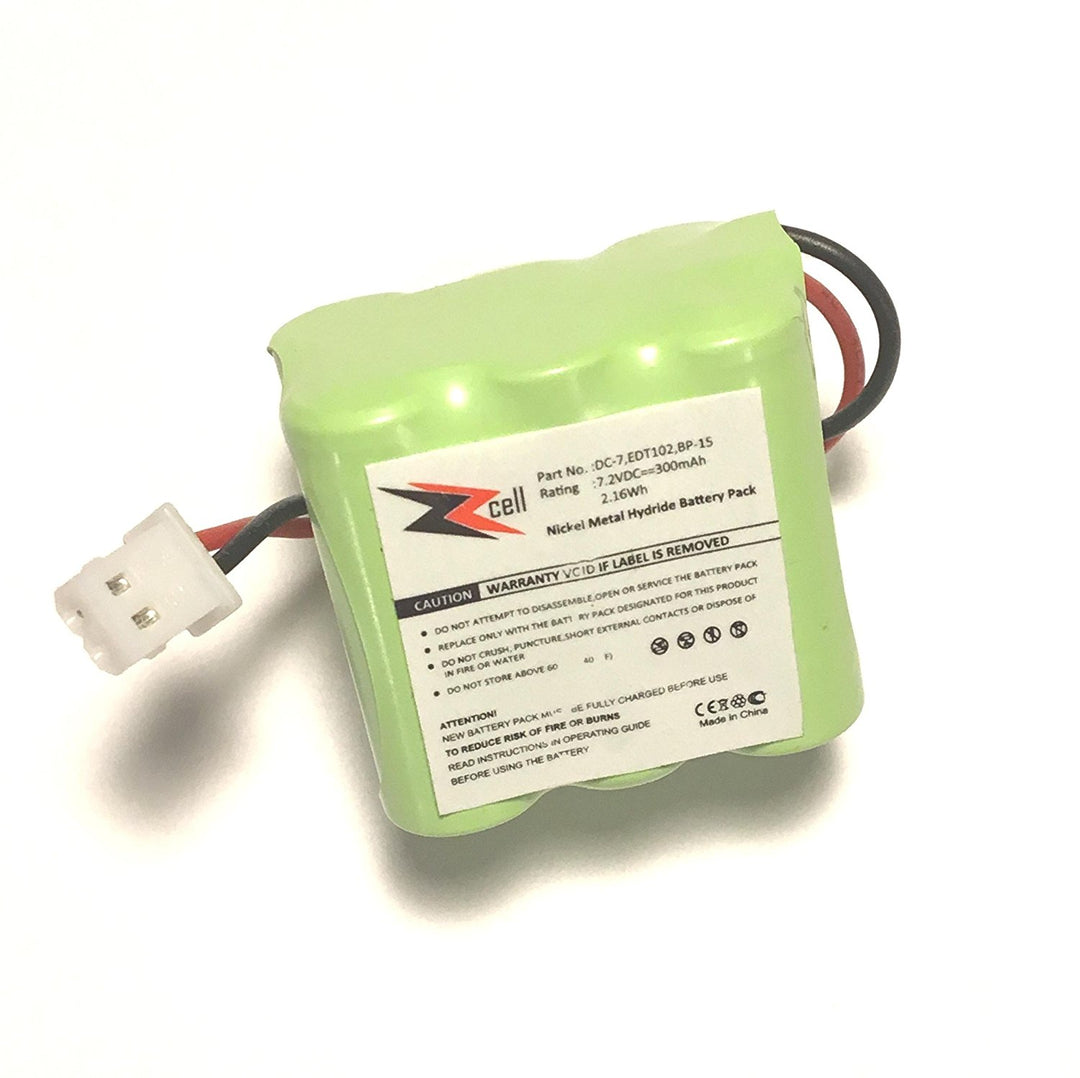 ZZcell Battery for Dogtra Transmitter DC-7, 1100NC, 1200NC, 1202NC, 1202NCP, 1400NCP, 1500NCP, 1600NCP, 1700NCP, D500B, D500T, RRD, RRS, 300mAh