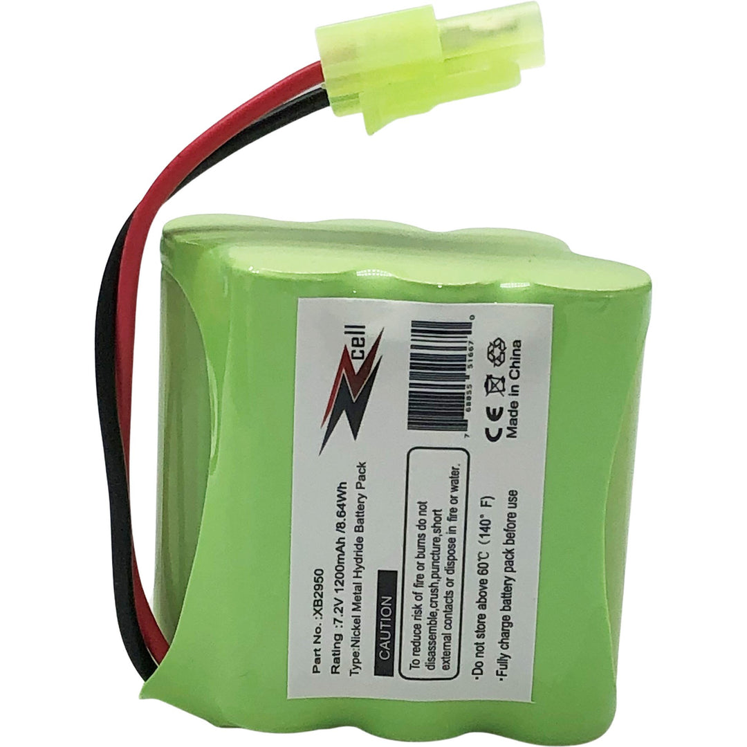 ZZcell Battery For Euro Pro Shark Vacuum Carpet And Carpet Sweeper XB2950, V2945, V2945Z, V2950, V2950A 1200mAh