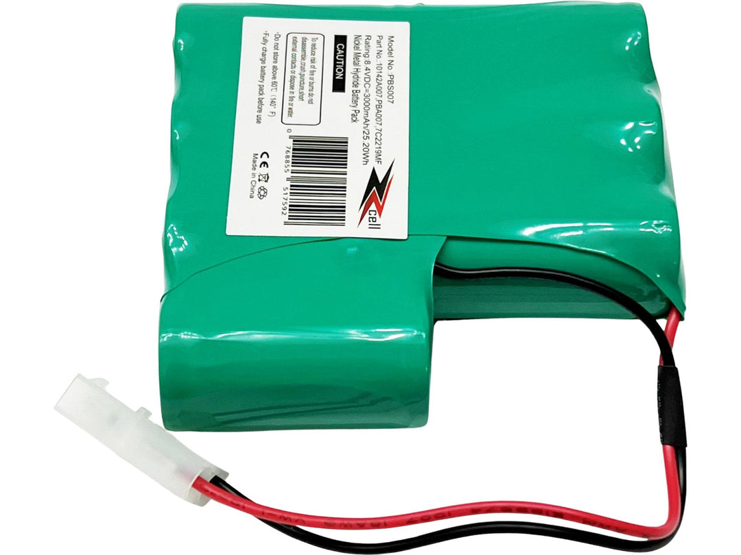 ZZcell Battery Compatible with Pool Blaster Max Water Tech Vacuum 10142A007, PBA007, 7C2219MF MTC 3937 MEGATECH 8.4Volts 3000mAh