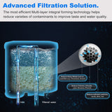 2-Pack Spring Source CMF009 Coffee Machine Water Filter Replacement For Saeco AquaClean CA6903