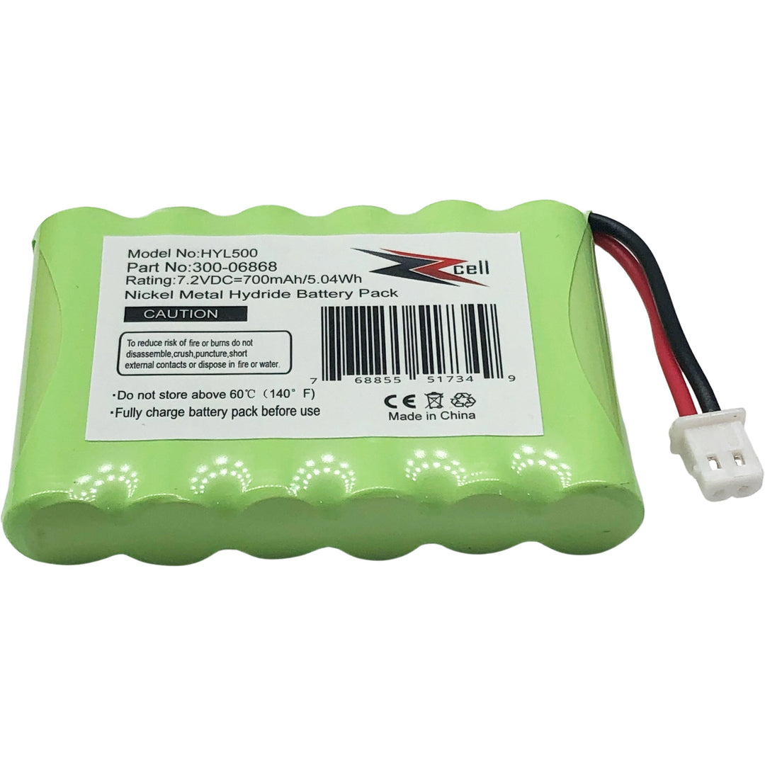 ZZcell Battery Compatible With Honeywell Intrusion 300-06868, 8DLLKP500, 8DLTSSCBASE1, 8DLWLTP100, LKP500 Lyric, Lynx Plus, Tss Keypad, WLTP100, Alphanumeric Keypad