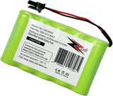 ZZcell Battery Compatible with GE Interlogix Simon Xti, XTi-5 Alarm Security System 600-XTI-BAT Wireless Control Panel 6V 2200mAh