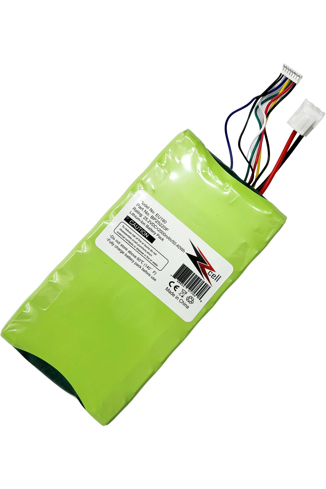ZZcell Battery Replacement For Eureka RapidClean Pro Cordless Vacuum NEC180, NEC185, BP25220F, 25.2V 2000mAh